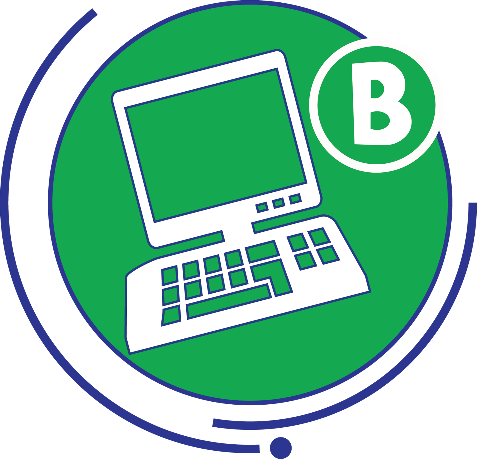 B