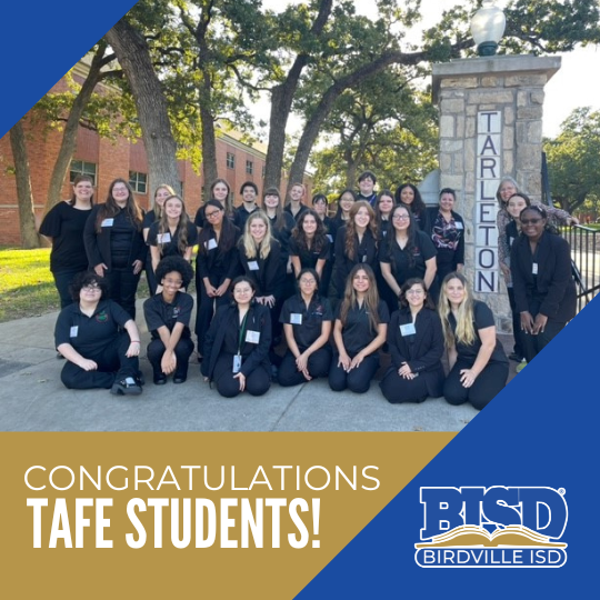 Congratulations TAFE Students