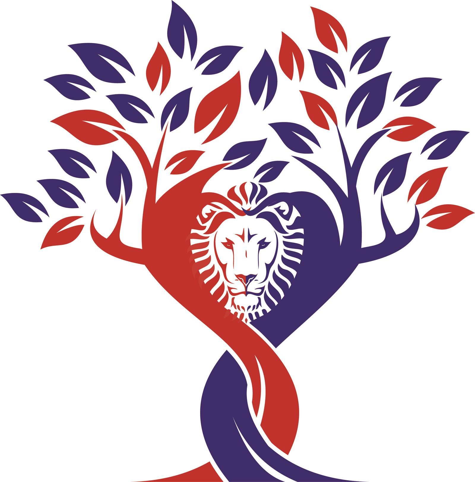  Tree with Lion