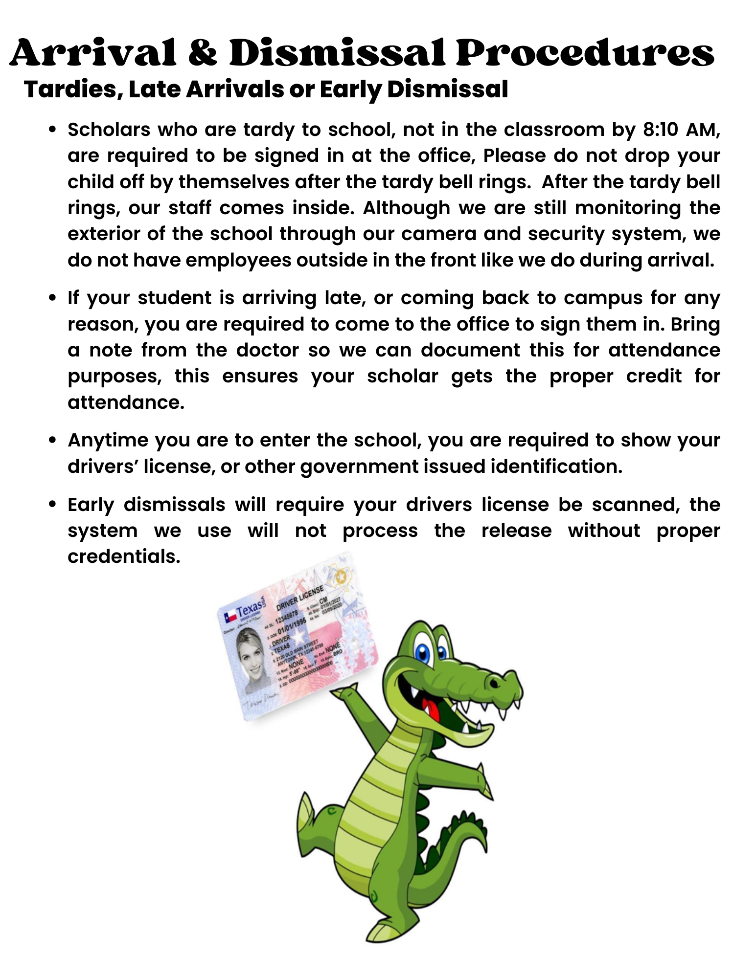 informational flyer