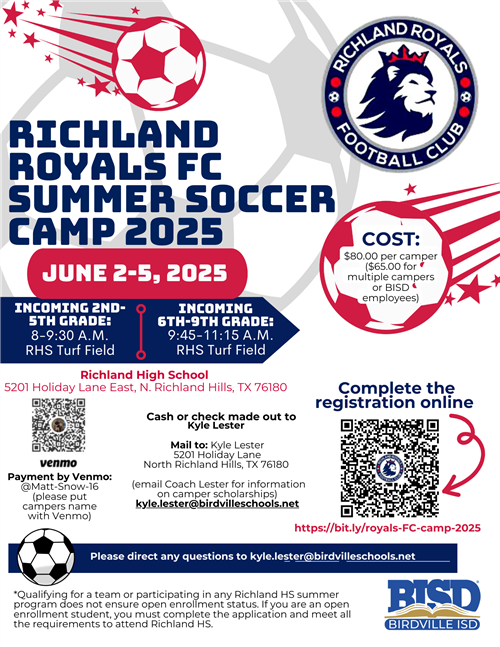 RHS Soccer Camp ADA