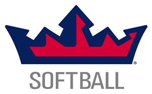 Richland Softball Logo with Crown