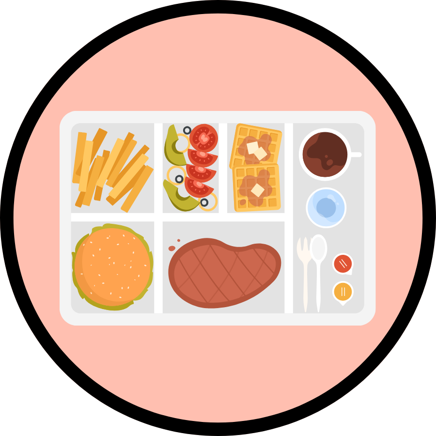  Lunch tray