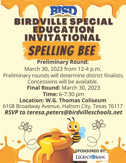 Spelling Bee | March 30, 2023| see full text below image 