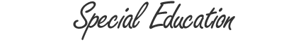 Special Education
