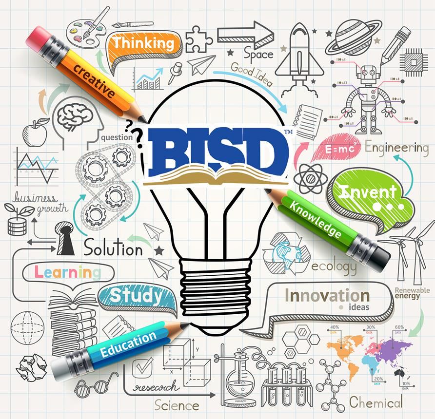 light bulb with Birdville logo 