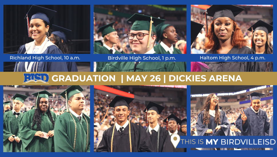 Graduation May 26 Dickies Arena