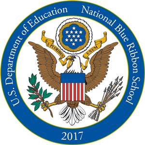 National Blue Ribbon School logo 2017 