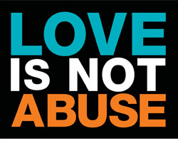 Love is Not Abuse logo 