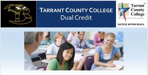 Tarrant County College Dual Credit Information 