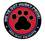 husky paw mascot