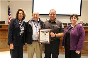 America Airlines were recognized for their support of BISD and the Career and Technology Education 