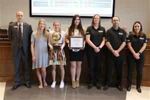 Amy Ingram and Birdville High School Team 