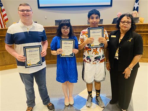 OMEGA Spelling Bee Winners