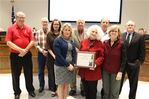 Christmas Providers was recognized for their support of BISD families 
