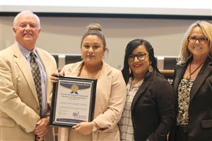 Unity One Credit Union Recognition 