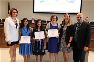 Smithfield Middle School’s deaf students were recognized for advancing and competing in the National Battle of the Books comp 