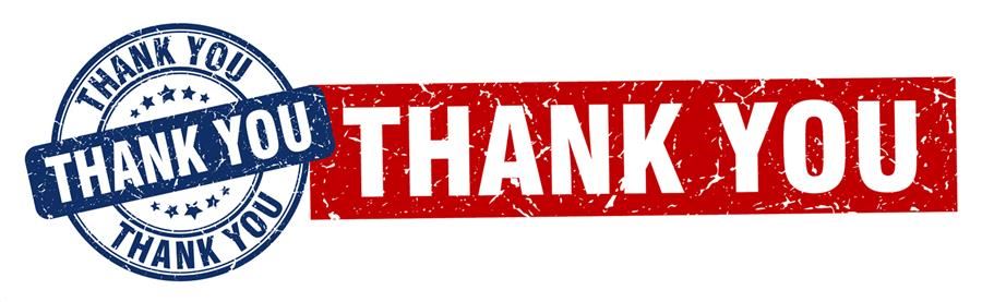 Thank you banner 