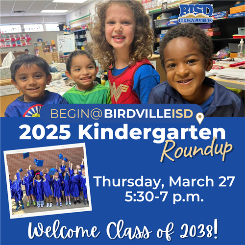 2025 Kindergarten Roundup