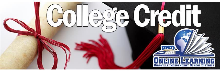 college credit online learning 