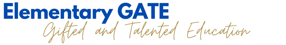 Elementary GATE Gifted and Talented Education
