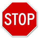 stop sign
