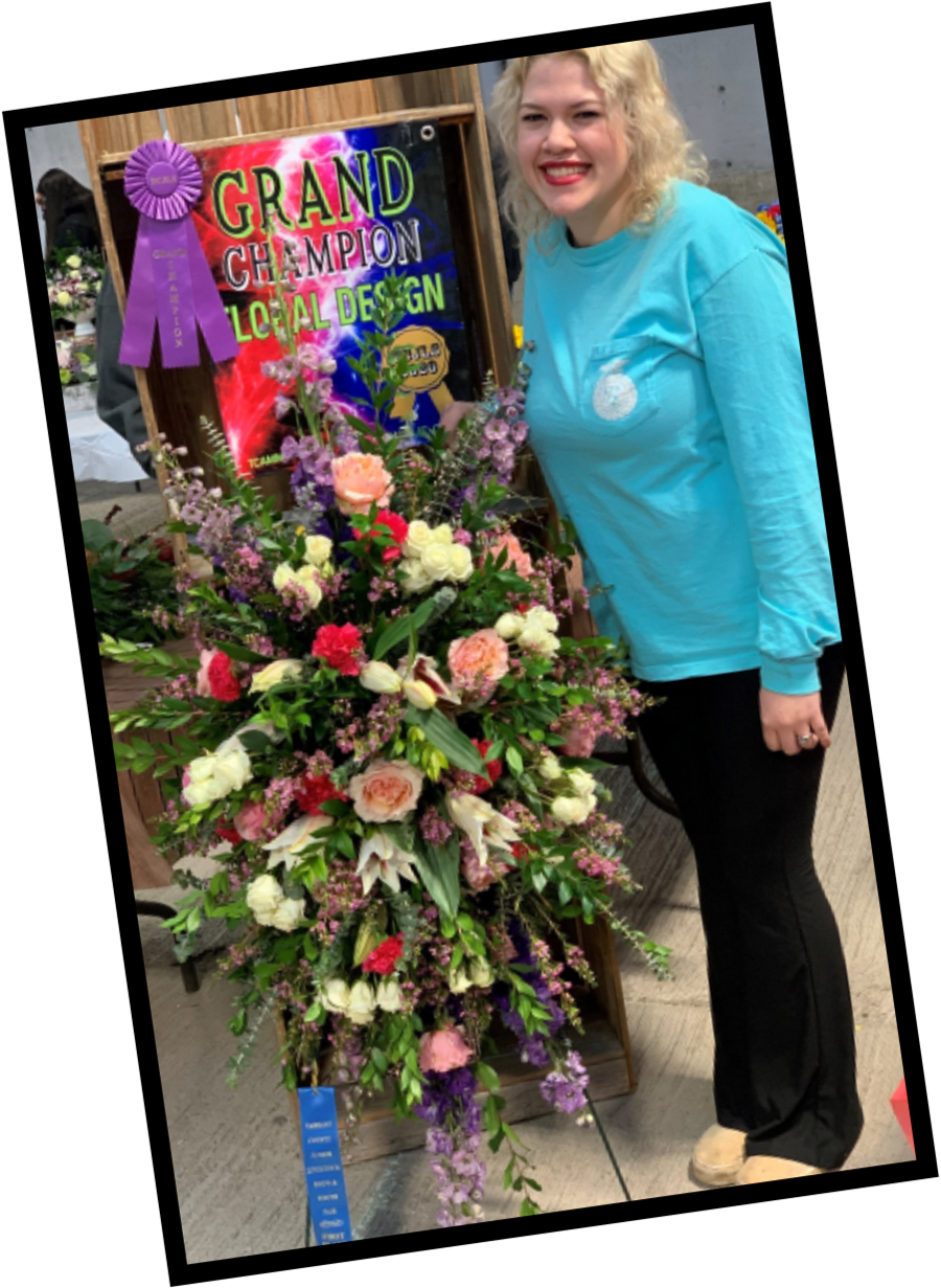 BCTAL FFA Horticulture Students Wins at Tarrant Junior Livestock Show