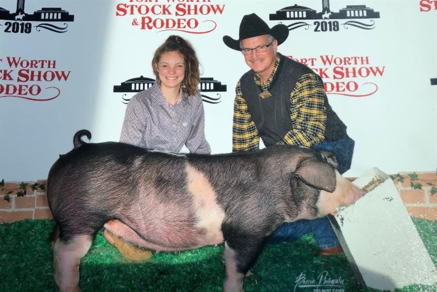 FFA Animal Science Student Wins at Fort Worth Stock Show and Rodeo 