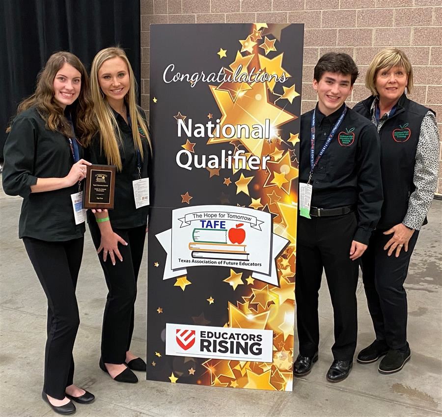 Richland High School Education and Training Students- Winning at TAFE State Competition 