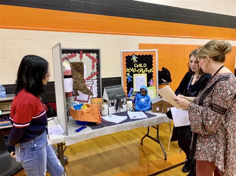Haltom HS Family Consumer Science Students 