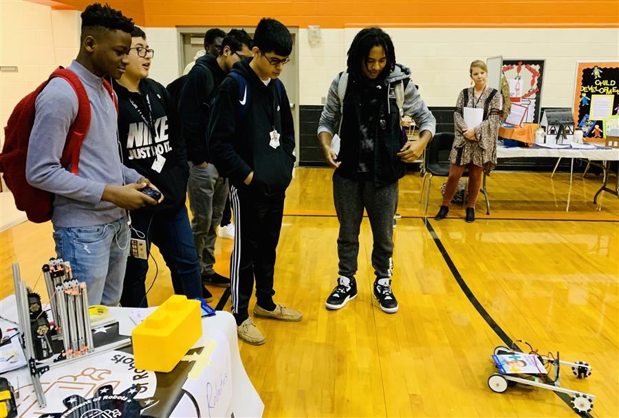 Robotics Students 