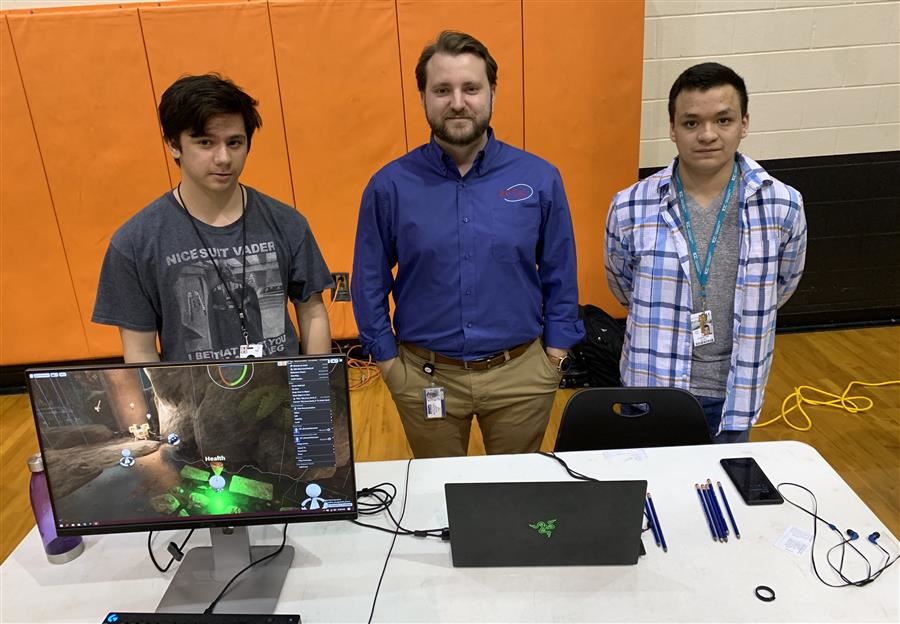 Computer Game Design Students 