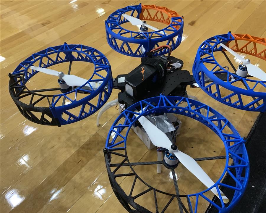 Drone built by RHS engineering students 