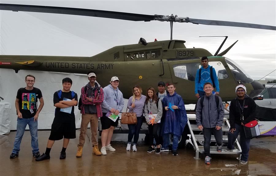BISD Students at Alliance Air Show 