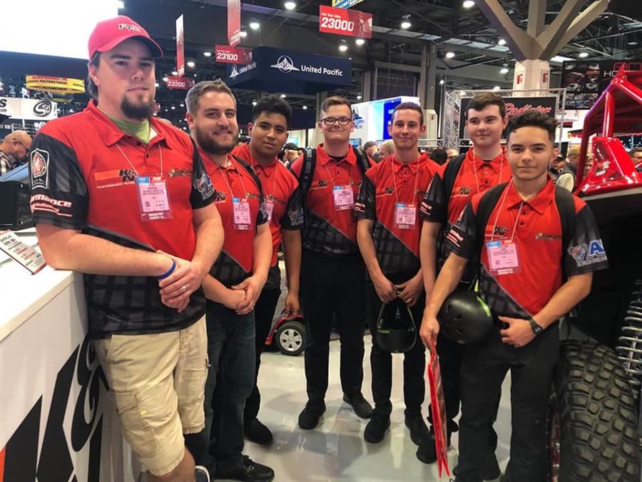 Automotive Technology Students Competing at "Hot Dodders of Tomorrow Challenge" 