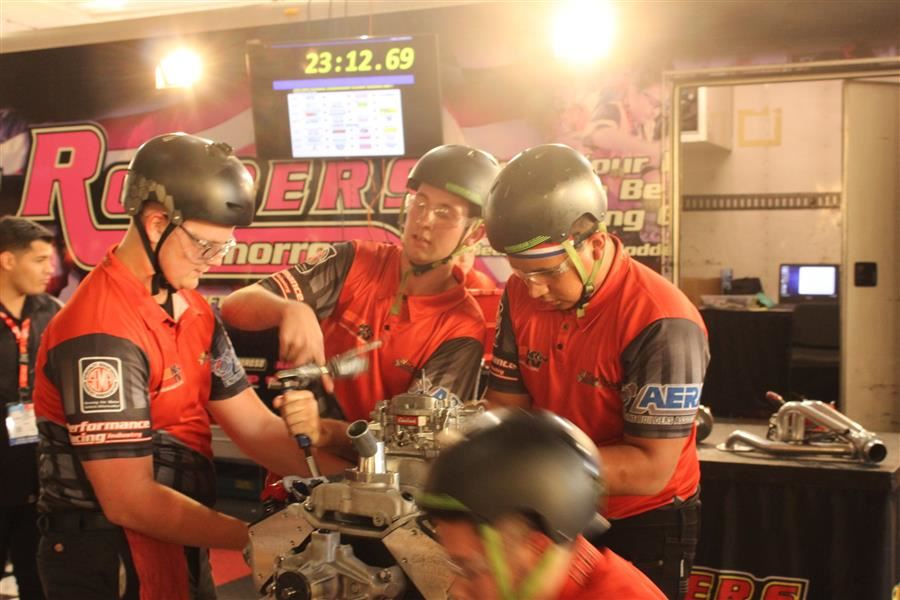 BISD Automotive Students Competing at "Hot Rodders of Tomorrow Challenge"  