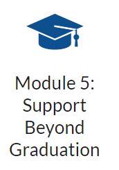 Module 5: Support Beyond Graduation 