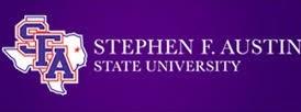 Stephen F Austin State University logo 