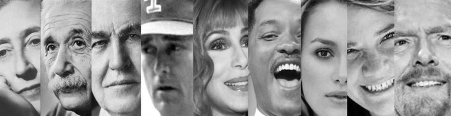 Famous people with Dyslexia 