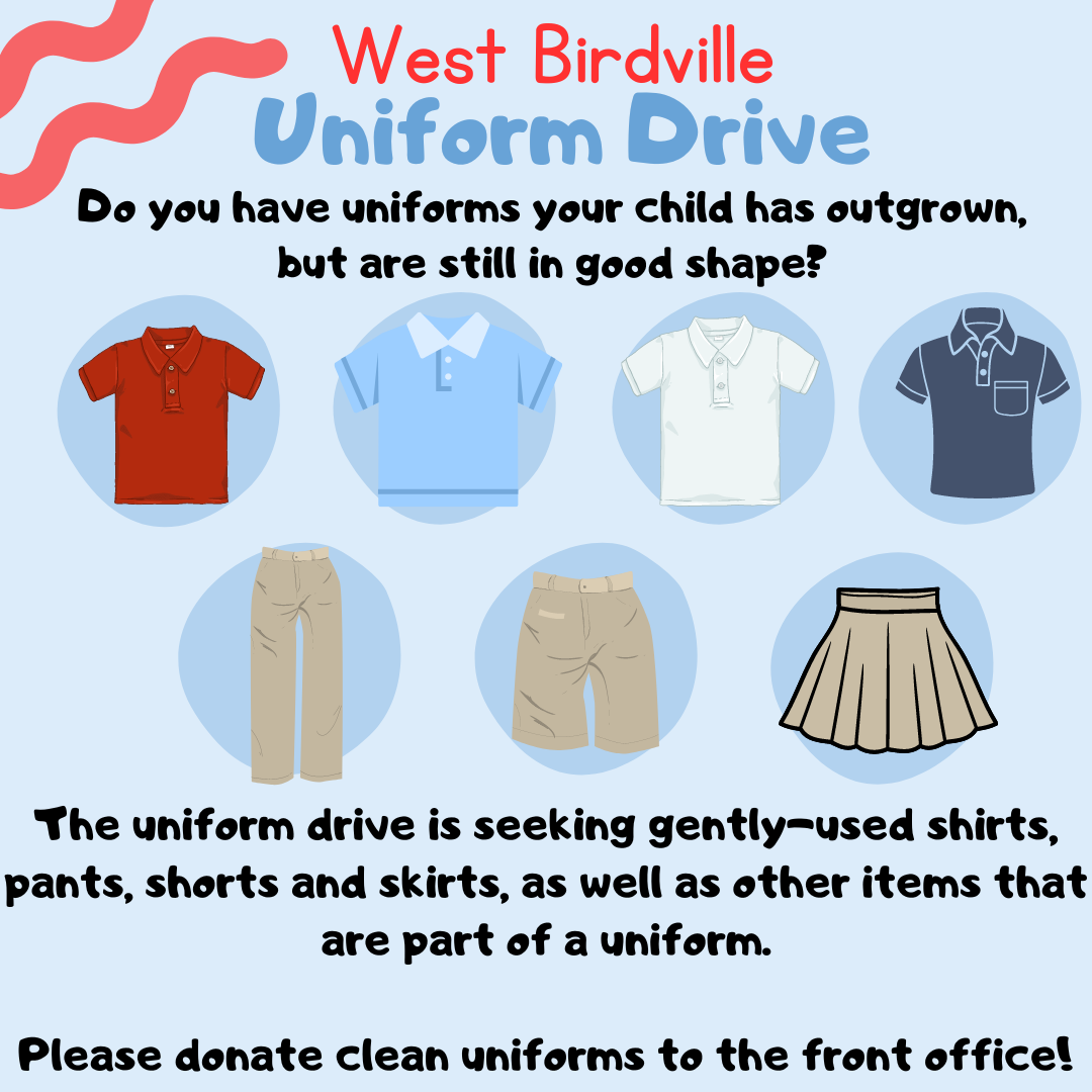 WBE Uniform Drive