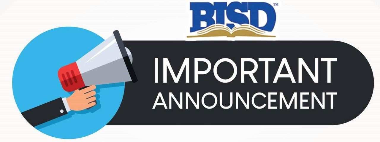 Important Announcement