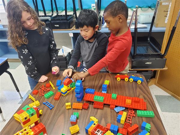 STEM Stations: Engineering with Legos