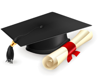  cap and diploma